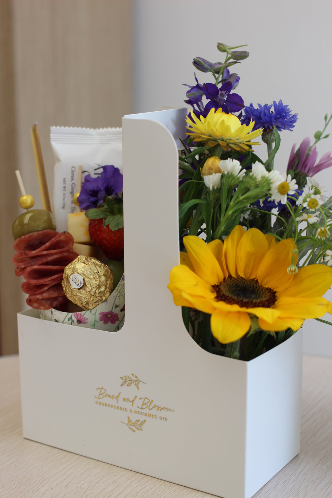 Bite & Bloom Arrangement