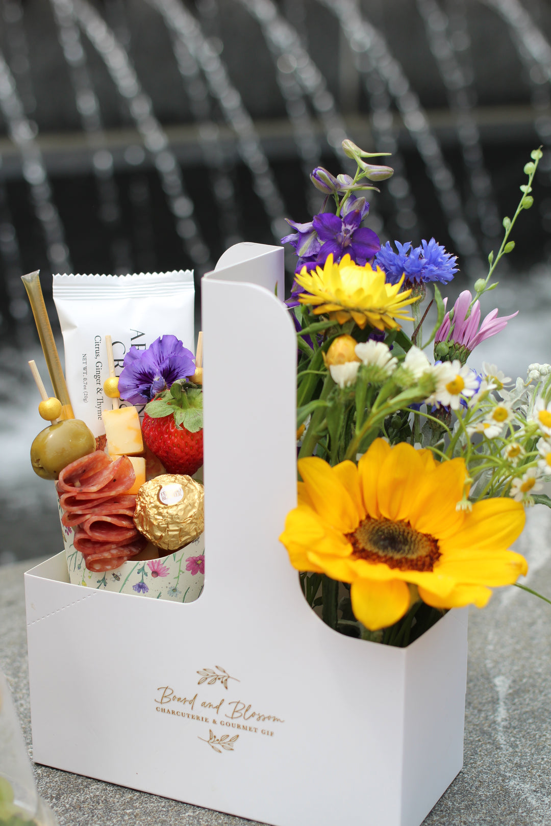 Bite & Bloom Arrangement