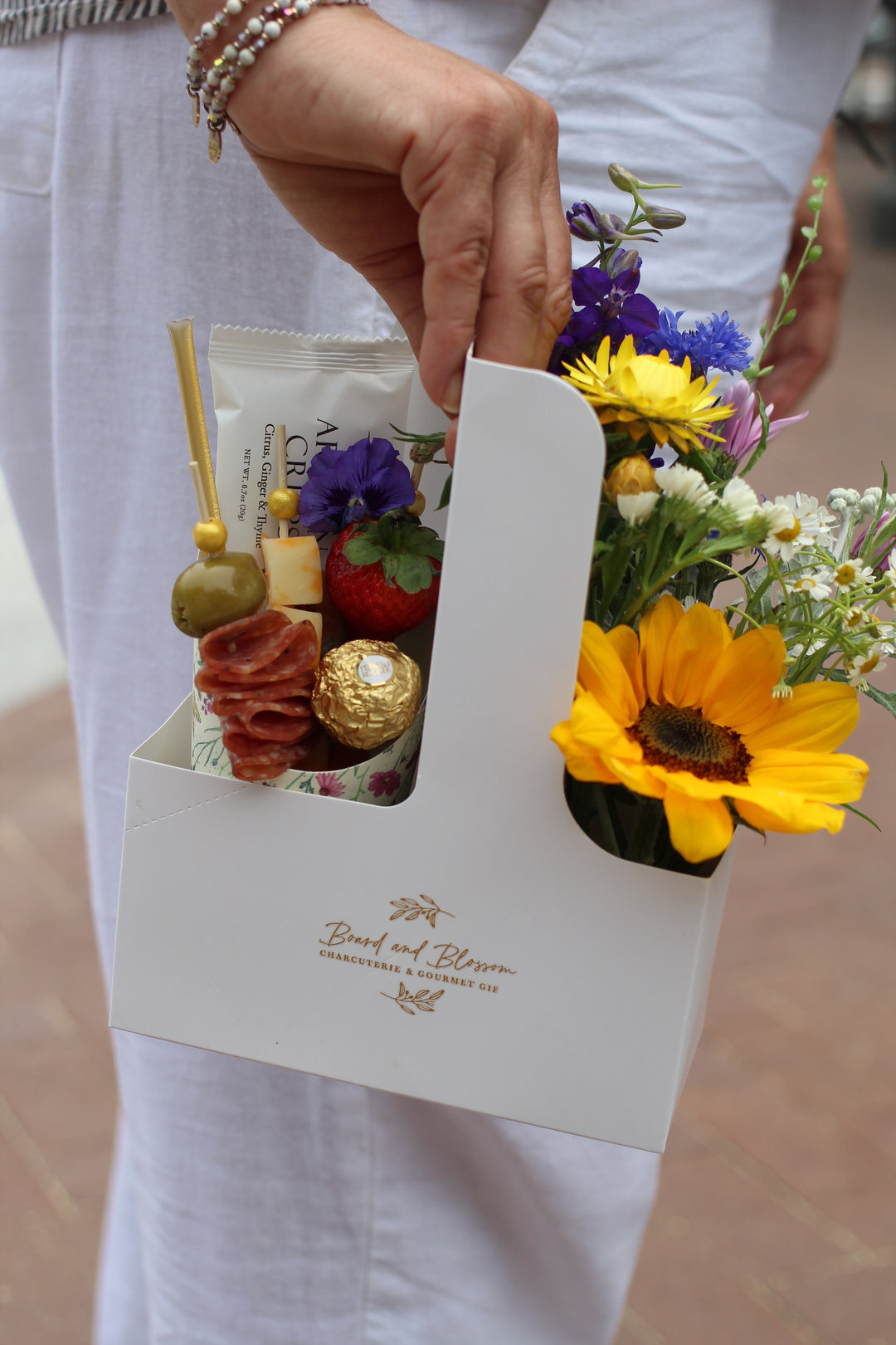 Bite & Bloom Arrangement