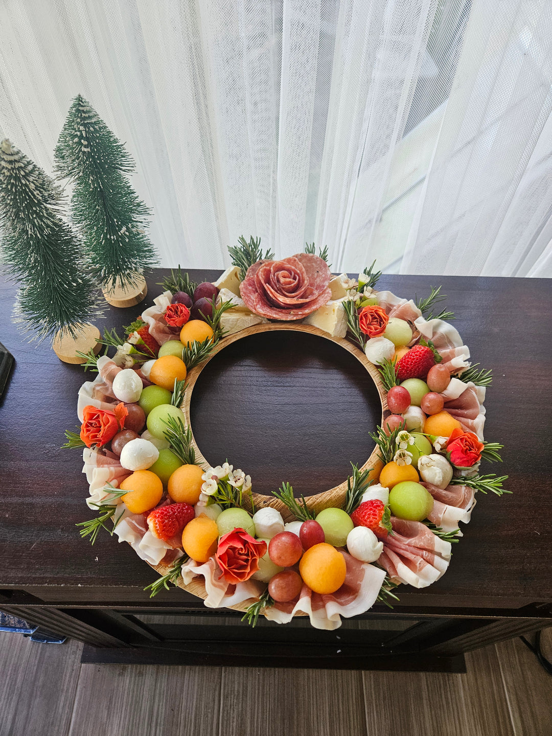 Christmas Charcuterie Wreath