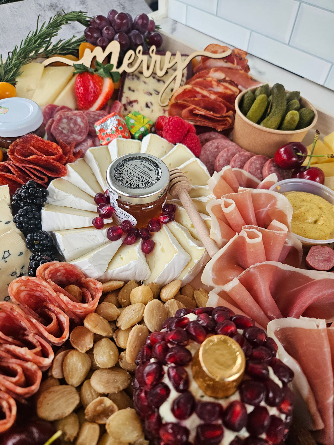 Holiday Cheer Charcuterie Board