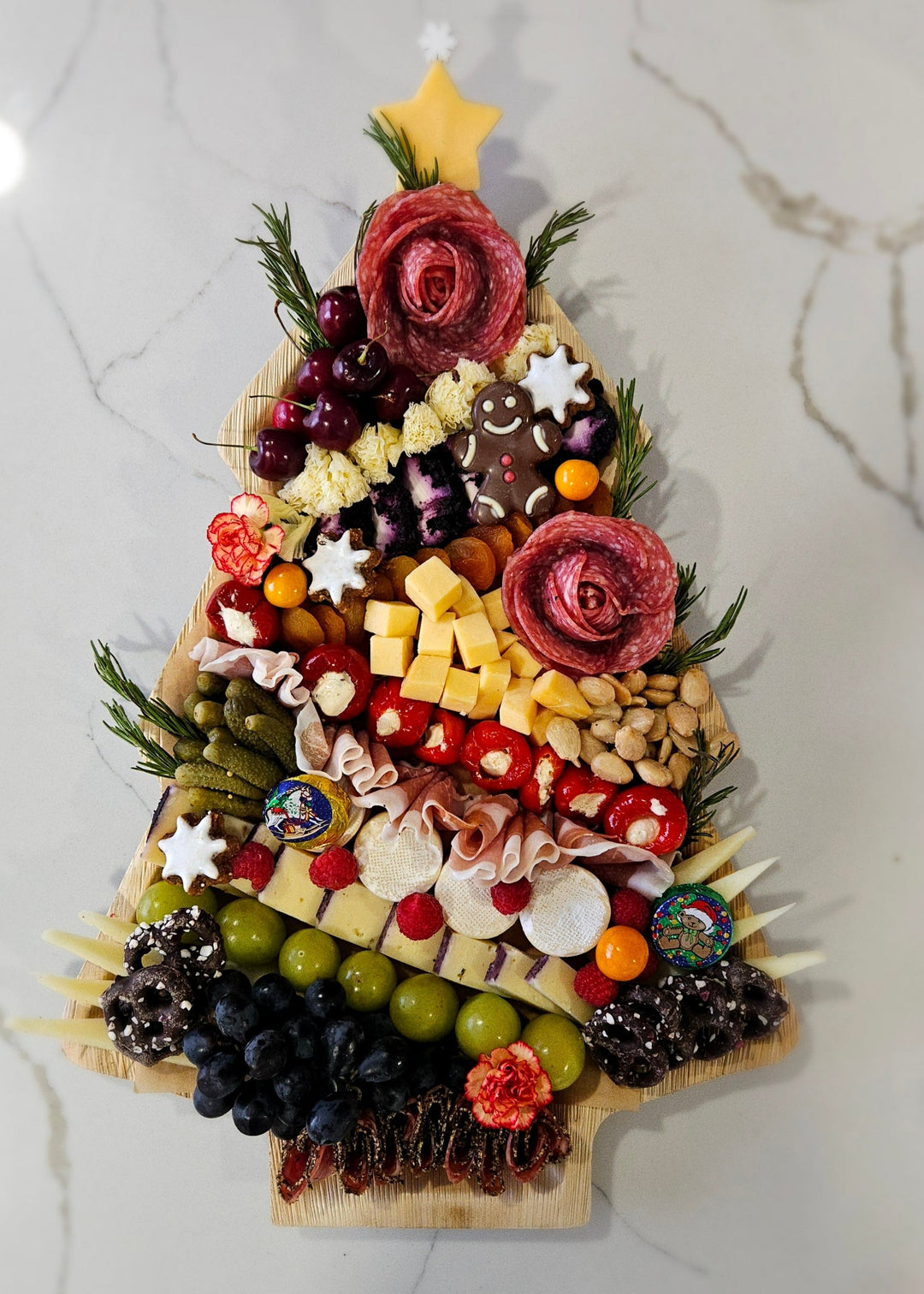 Christmas Tree Charcuterie Board