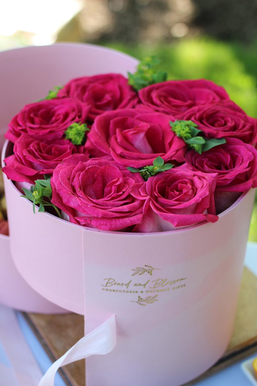 Sweet Treat and Flower Gift Box