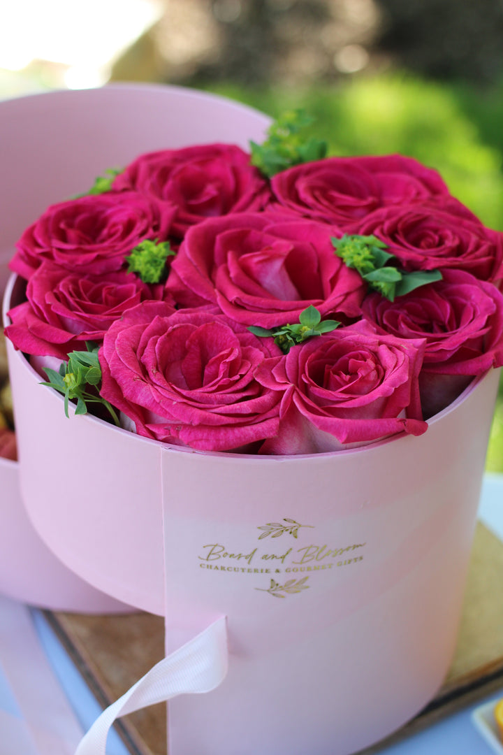 Sweet Treat and Flower Gift Box