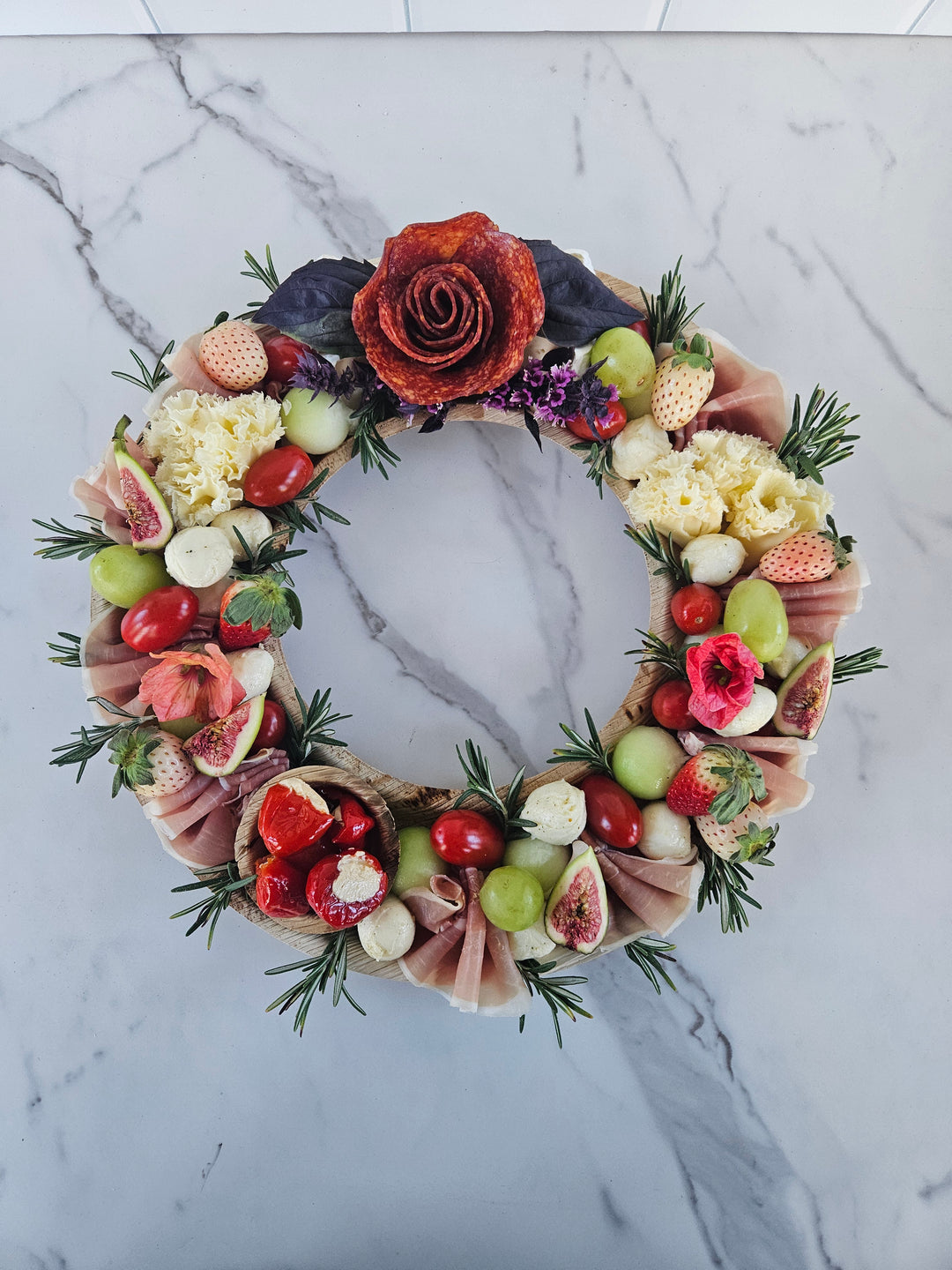 Christmas Charcuterie Wreath