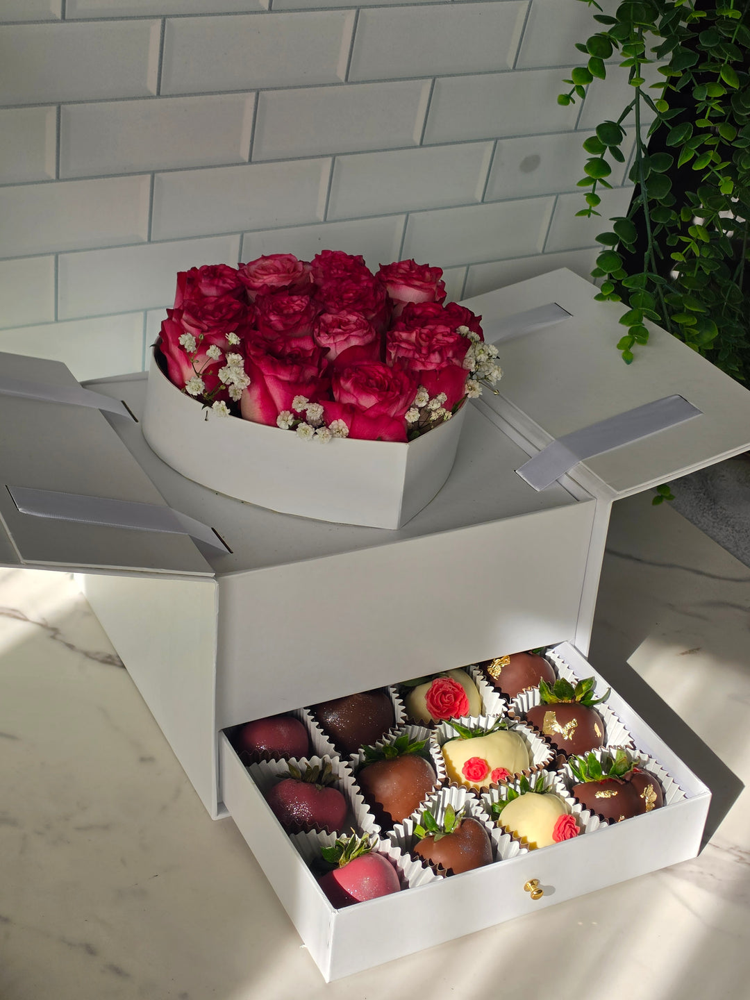 Berries & Roses Surprise Box